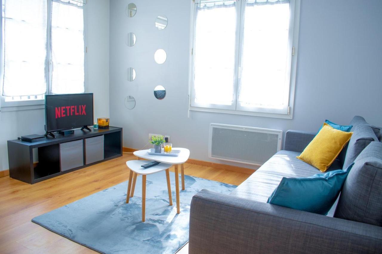 Le Retro Chic - T2 Haut Standing Au Coeur De Corbeil - 48 M2 Apartment Exterior foto