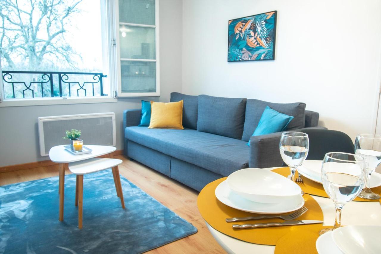 Le Retro Chic - T2 Haut Standing Au Coeur De Corbeil - 48 M2 Apartment Exterior foto